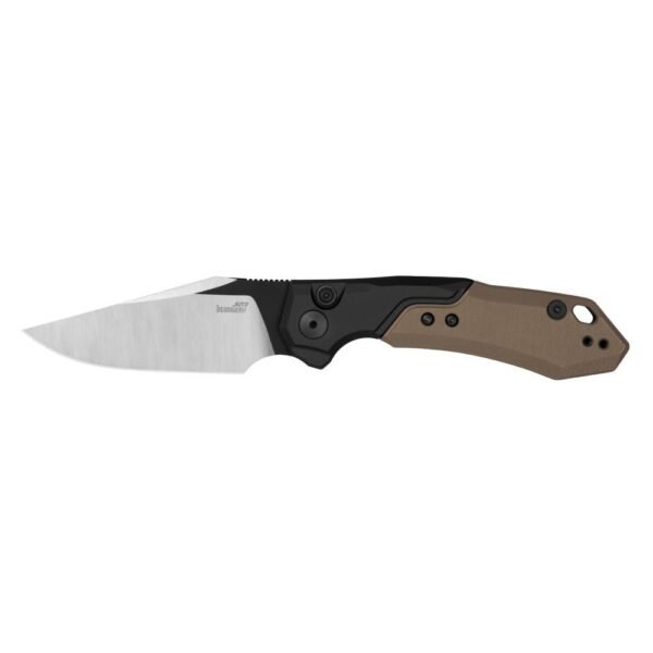 https3A2F2Fmedia.chattanoogashooting.com2Fimages2Fproduct2FKW78512FKW7851-1.jpg Kershaw Launch 19 Automatic Knife 3-3/10" Clip Point Blade Black Tan