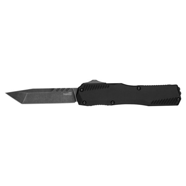 https3A2F2Fmedia.chattanoogashooting.com2Fimages2Fproduct2FKW9000T2FKW9000T-1.jpg Kershaw Livewire Automatic Knife 3-3/10" Tanto Blade Black