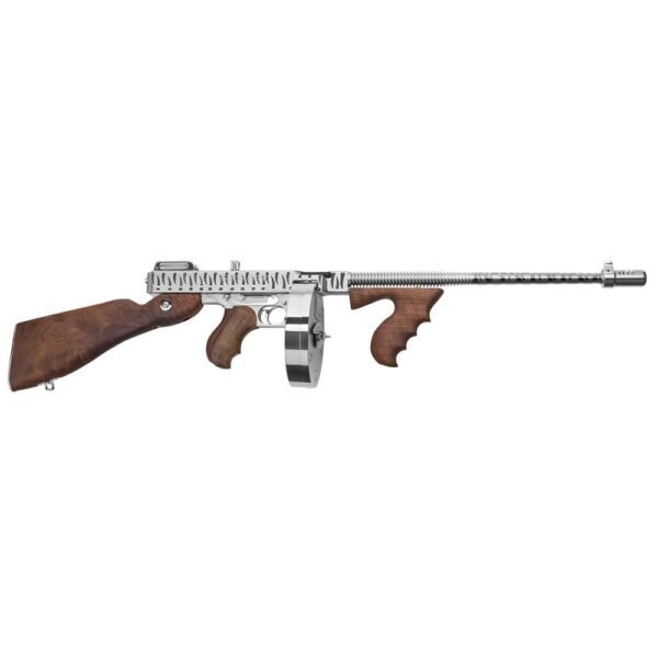 https3A2F2Fmedia.chattanoogashooting.com2Fimages2Fproduct2FKZT150DCRTS2FKZT150DCRTS-1.jpg Auto Ordnance 1927A-1 Deluxe Carbine Rifle .45 Cal 20rd (1) & 50rd (1) Magazines 16.5" Barrel Tiger Stripe