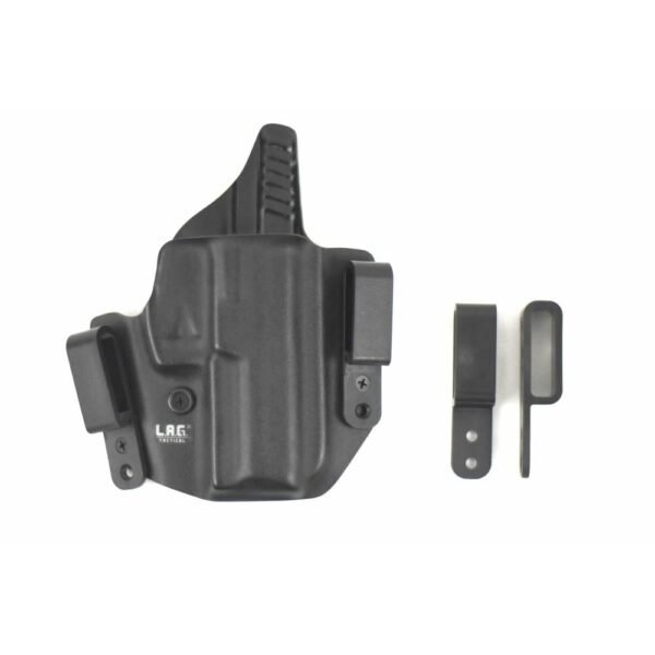 https3A2F2Fmedia.chattanoogashooting.com2Fimages2Fproduct2FLC20842FLCDEFENDERCNF-1_7.jpg L.A.G. Tactical Defender Holster Sig P365 Black RH