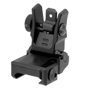 https3A2F2Fmedia.chattanoogashooting.com2Fimages2Fproduct2FLIMNT9552FLIMNT955.jpg UTG AR15 Low Profile Flip-up Rear Sight with Dual Aiming Aperture