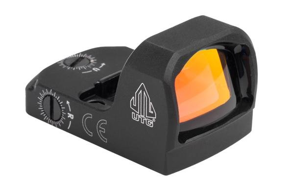 https3A2F2Fmedia.chattanoogashooting.com2Fimages2Fproduct2FLIOPRMR20R2FLIOPRMR20R-1.jpg Leapers UTG OP3 Micro Red Single Dot 4.0 MOA for RMR Footprint