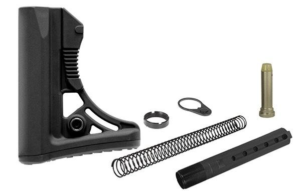https3A2F2Fmedia.chattanoogashooting.com2Fimages2Fproduct2FLIRBUS3BM2FLIRBUS3BM.jpg Leapers UTG PRO Model 4 Ops Ready S3 Mil-spec Stock Kit - Black
