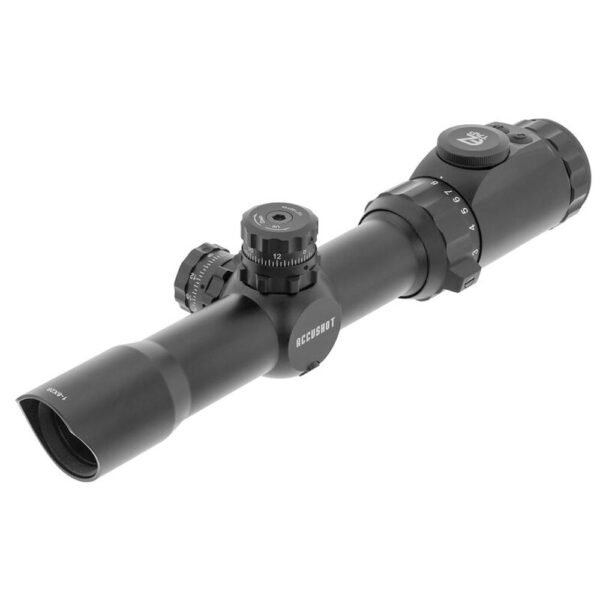 https3A2F2Fmedia.chattanoogashooting.com2Fimages2Fproduct2FLISCP318IEBG42FLISCP318IEBG4.jpg UTG 1-8X28 30mm MRC Scope IE BG4 Reticle with ACCU-SYNC