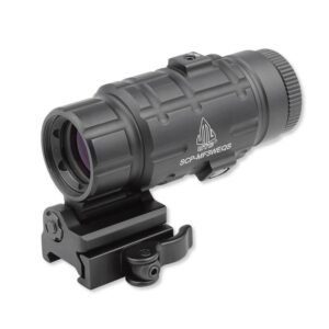 https3A2F2Fmedia.chattanoogashooting.com2Fimages2Fproduct2FLISCPMF3WEQS2FLISCPMF3WEQS.jpg Leapers UTG 3X Magnifier with Flip-to-side QD Mount W/E Adjustable