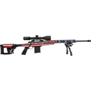 https3A2F2Fmedia.chattanoogashooting.com2Fimages2Fproduct2FLLHCRACF65CUSAMDT2FLLHCRACF65CUSAMDT2.jpg Howa M1500 Flag APC Chassis Rifle 6.5 Creedmoor 10rd Magazines(3) 24" Threaded Barrel 2 Grips