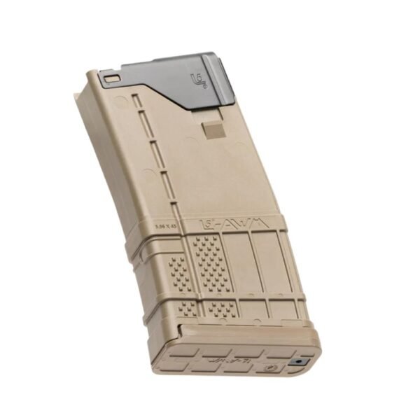 https3A2F2Fmedia.chattanoogashooting.com2Fimages2Fproduct2FLNL5G220FDE2FLNL5G220FDE-1.jpg Lancer L5AWM Gen 2 Rifle Magazine FDE .223/5.56 20/rd