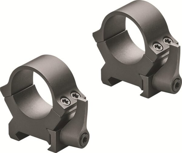 https3A2F2Fmedia.chattanoogashooting.com2Fimages2Fproduct2FLU1740782FLU174078.jpg Leupold 2-Piece Precision-Fit QRW2 Weaver-Style Rings 30mm High - Matte Black