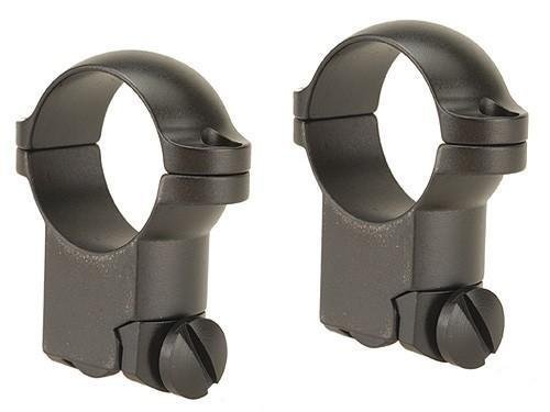https3A2F2Fmedia.chattanoogashooting.com2Fimages2Fproduct2FLU499442FLU49944.jpg Leupold 2-Piece Solid Steel Ringmounts - Ruger M77 1" Super High Matte Black