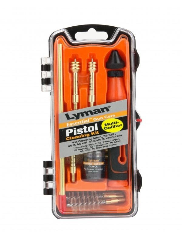 https3A2F2Fmedia.chattanoogashooting.com2Fimages2Fproduct2FLY040362FLY04036.jpg Lyman Essential Pistol Cleaning Kit 9mm 40cal & 45ACP