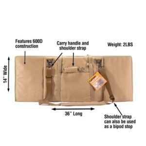 https3A2F2Fmedia.chattanoogashooting.com2Fimages2Fproduct2FLY78378512FLY7837851.jpg Tac-Mat Long Range Shooting Mat - Flat Dark Earth (FDE)