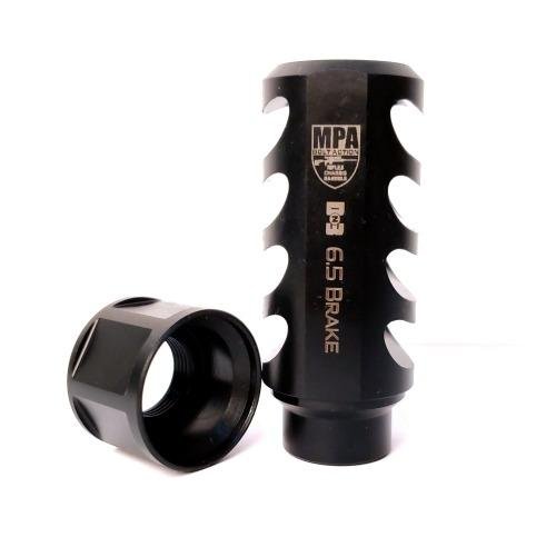 https3A2F2Fmedia.chattanoogashooting.com2Fimages2Fproduct2FMQ0398892FMPA-DN3-Brake-b.jpg Masterpiece Arms Cowl Induction Muzzle Brake 6.5 Caliber