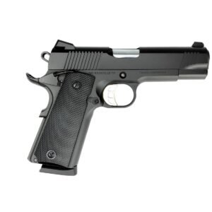 https3A2F2Fmedia.chattanoogashooting.com2Fimages2Fproduct2FMS101001192FSD1911CB45_1.jpg Tisas 1911 Carry B45 Handgun .45 ACP 8rd Magazine 4.25" Barrel Black Cerakote