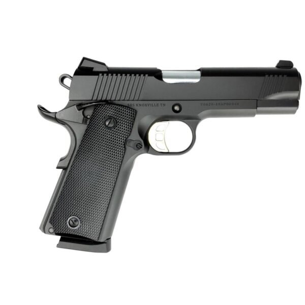 https3A2F2Fmedia.chattanoogashooting.com2Fimages2Fproduct2FMS101001192FSD1911CB45_1.jpg Tisas 1911 Carry B45 Handgun .45 ACP 8rd Magazine 4.25" Barrel Black Cerakote