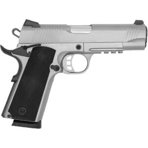 https3A2F2Fmedia.chattanoogashooting.com2Fimages2Fproduct2FMS101001242FMS10100124-R.jpg Tisas 1911 CARRY SS45R 45ACP 4.25'' Stainless Steel 2-8rd