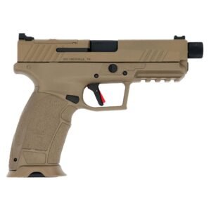 https3A2F2Fmedia.chattanoogashooting.com2Fimages2Fproduct2FMS150001252FSDPX9DTHFDE15.jpg Tisas PX-9 Gen 3 Duty-TH FDE Semi Auto Pistol 9mm Handgun 18rd & 20rd Magazines (2) 4.69" Barrel FDE