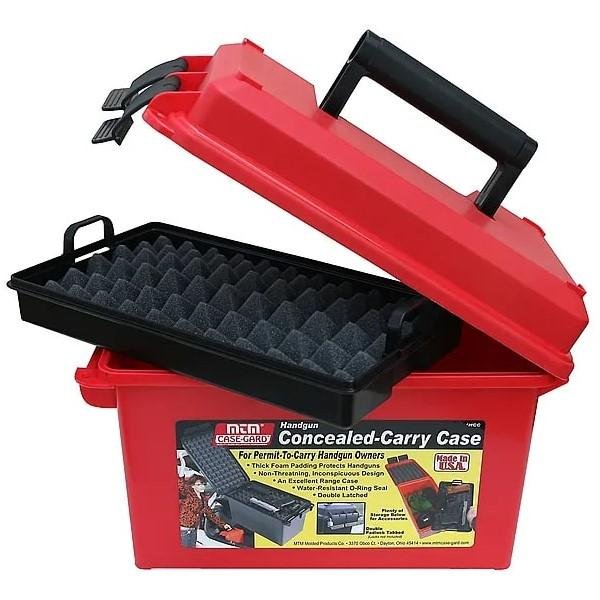 https3A2F2Fmedia.chattanoogashooting.com2Fimages2Fproduct2FMTHCC302FMTHCC30-1.jpg MTM Conceal Carry Handgun Case Red