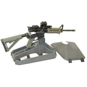 https3A2F2Fmedia.chattanoogashooting.com2Fimages2Fproduct2FMTMSRMS2FMTMSRMS-1.jpg MTM MSRMS ArmAR Modern Sporting Rifle Maintenance Stand for AR-15 | DMPS Stule | AR-10 Grey