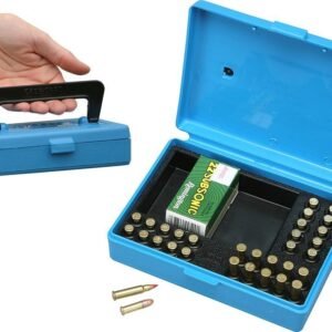 https3A2F2Fmedia.chattanoogashooting.com2Fimages2Fproduct2FMTSB22202FMTSB2220.jpg MTM Rimfire 130 Rounds Small Bore Ammo Box Blue