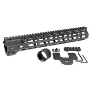 https3A2F2Fmedia.chattanoogashooting.com2Fimages2Fproduct2FMWMICRM126252FMWMICRM12625.jpg Midwest Industries Combat Rail Free Float Handguard 12.625" M-LOK Black