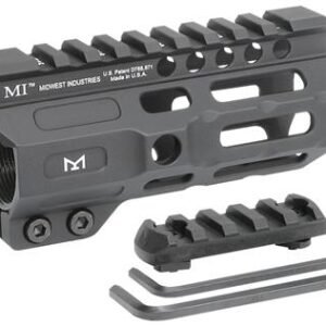 https3A2F2Fmedia.chattanoogashooting.com2Fimages2Fproduct2FMWMICRM452FMWMICRM45.jpg Midwest Industries One Piece Combat Rail Free Float Handguard 4.5" M-LOK