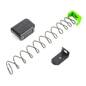 https3A2F2Fmedia.chattanoogashooting.com2Fimages2Fproduct2FMYF42354SETBLK2FMYF42354SETBLK-1.jpg Mec-Gar ''Plus-2'' Adapter Set for Mec-Gar Magazines ONLY Full Size Glock 9mm Luger Full Size Magazines Black