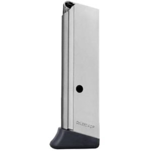 https3A2F2Fmedia.chattanoogashooting.com2Fimages2Fproduct2FMYWPPKSFRN2FMYWPPKSFRN_1.jpg Mec-Gar Walther PPK/S .380 Magazine Finger Rest Floorplate Nickel 7/rd