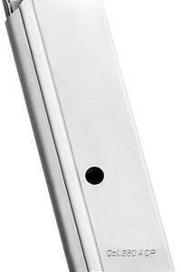 https3A2F2Fmedia.chattanoogashooting.com2Fimages2Fproduct2FMYWPPKSSTN2FMYWPPKSSTN.jpg Mec-Gar Walther PPK/S .380 Magazine Standard Floorplate Nickel 7/rd