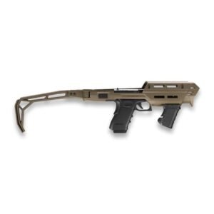 https3A2F2Fmedia.chattanoogashooting.com2Fimages2Fproduct2FNAFXAMP10A1T2FNAFXAMP10A1T-1.jpg FAB Defense AMP Pistol Conversion Kit for Glock 17/19 FDE