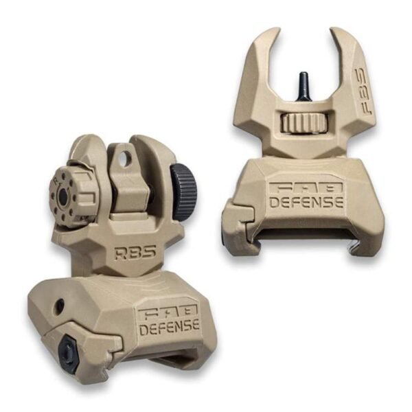 https3A2F2Fmedia.chattanoogashooting.com2Fimages2Fproduct2FNAFXFRBSKITT2FNAFXFRBSKITT-1.jpg FAB Defense FRBS Rifle Sights Kit Tan