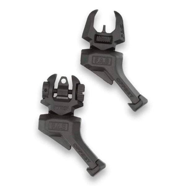 https3A2F2Fmedia.chattanoogashooting.com2Fimages2Fproduct2FNAFXFRBSOSB2FNAFXFRBSOSB-1.jpg FAB Defense FRBS Offset Rifle Sights Kit Black
