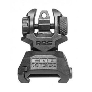 https3A2F2Fmedia.chattanoogashooting.com2Fimages2Fproduct2FNARBS2FNARBS.jpg Fab Defense Rear Polymer Flip-up Sight - Black