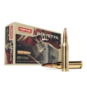 https3A2F2Fmedia.chattanoogashooting.com2Fimages2Fproduct2FNH201715022FNH20171502.jpg Norma WhiteTail Rifle Ammunition 7mm-08 Rem 150gr PSP 2756 fps 20/ct
