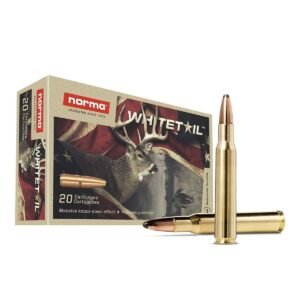 https3A2F2Fmedia.chattanoogashooting.com2Fimages2Fproduct2FNH201773922FNH20177392.jpg Norma WhiteTail Rifle Ammunition .30-06 Sprg 150gr PSP 2887 fps 20/ct