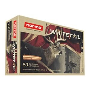 https3A2F2Fmedia.chattanoogashooting.com2Fimages2Fproduct2FNH201774122FNH20171592_1.jpg Norma WhiteTail Rifle Ammunition .300 Win Mag 150gr PSP 3248 fps 20/ct