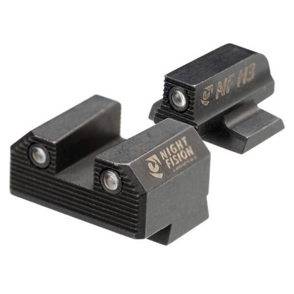 https3A2F2Fmedia.chattanoogashooting.com2Fimages2Fproduct2FNNCNK029187250ZGZG2FNNCNK029187250ZGZG-1.jpg Night Fision Optics Ready Stealth Series Handgun Night Sights for Canik Mete SF/TP9 Black