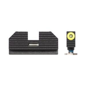 https3A2F2Fmedia.chattanoogashooting.com2Fimages2Fproduct2FNNGLK001010YGXG2FNNGLK001010YGXG.jpg Night Fision Costa Ludus Night Sight Set Yellow Front Black Back for Glock