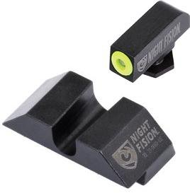 https3A2F2Fmedia.chattanoogashooting.com2Fimages2Fproduct2FNNGLK001014YGZX2FNNGLK001014YGZX.jpg Perfect Dot NS Set w/Yellow Front Dot + U Blank Rear for Glock 17-39