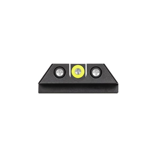 https3A2F2Fmedia.chattanoogashooting.com2Fimages2Fproduct2FNNGLK003007YGZG2FNNGLK003007YGZG.jpg Night Fision Tritium Night Sight Set Yellow Front Black Back for Glock 42/43/43X