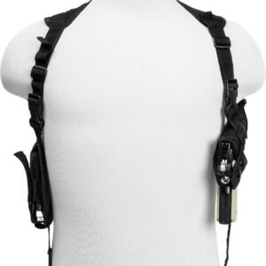 https3A2F2Fmedia.chattanoogashooting.com2Fimages2Fproduct2FNRCV29092FNRCV2909.jpg VISM by NcSTAR AMBI HORIZONTAL SHOULDER HOLSTER/DOUBLE MAG HOLDER/BLACK