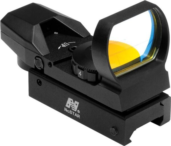 https3A2F2Fmedia.chattanoogashooting.com2Fimages2Fproduct2FNRD4B2FNRD4B_1.jpg NcStar Red Four Reticle Reflex Optic Sight - Black