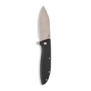 https3A2F2Fmedia.chattanoogashooting.com2Fimages2Fproduct2FOEBR1C2FOEBR1C-1.jpg Outdoor Edge Brutus Folding Knife 3-3/10 Modified Sheepsfoot Black