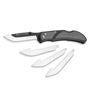 https3A2F2Fmedia.chattanoogashooting.com2Fimages2Fproduct2FOERLY3050C2FOERLY3050C-1.jpg Outdoor Edge RazorEDC Lite Replaceable Blade Folding Knife 3" Drop Point Blade Grey