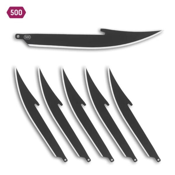 https3A2F2Fmedia.chattanoogashooting.com2Fimages2Fproduct2FOERR50K6C2FOERR50K6C-1.jpg Outdoor Edge 5.0" Boning/Fillet Blade Pack Black 6/ct