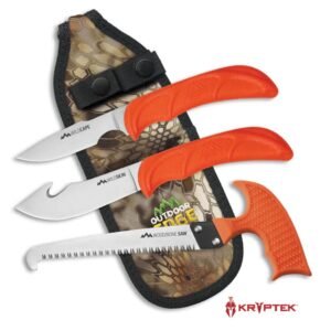 https3A2F2Fmedia.chattanoogashooting.com2Fimages2Fproduct2FOEWG10C2FOEWG10C-1.jpg Outdoor Edge WildGuide 3-Piece Field Dressing Combo with Caping Knife/Skinner/Saw