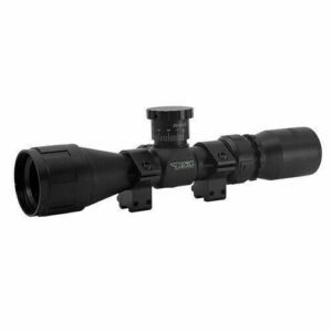 https3A2F2Fmedia.chattanoogashooting.com2Fimages2Fproduct2FOS2227X32AOCWRTB2FOS2227X32AOCWRTB.jpg BSA Sweet .22 AO Compact Rifle Scope 2-7x32mm 1" SFP 30/30 Black with Dovetail Rings Blister