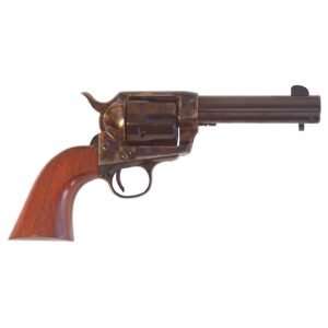 https3A2F2Fmedia.chattanoogashooting.com2Fimages2Fproduct2FOZPP4102Fpp512-frontierom-4fullimage.jpg Cimarron Firearms Frontier Pre-War Handgun .45 Colt 6rd Capacity 4.75" Barrel Case Hardened Frame