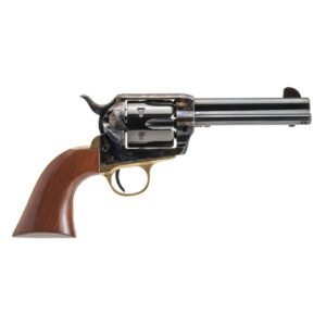 https3A2F2Fmedia.chattanoogashooting.com2Fimages2Fproduct2FOZPPP9MMDC2FOZPPP9MMDC1.jpg Cimarron Firearms Pistolero Dual Cylinder Case Hardened Handgun 9mm Luge/.357 Mag 6rd Capacity 4.75" Barrel Wood Grips