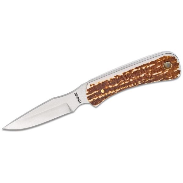 https3A2F2Fmedia.chattanoogashooting.com2Fimages2Fproduct2FPF11000922FPF1100092-1.jpg Schrade Uncle Henry 301UH Fixed Knife 3-1/8" Drop Point Blade Brown with Leather Sheath