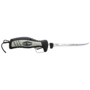 https3A2F2Fmedia.chattanoogashooting.com2Fimages2Fproduct2FPF11407552FPF1140755.jpg Old Timer 110 Volt Electric Fillet Knife 8" Blade Black and Grey
